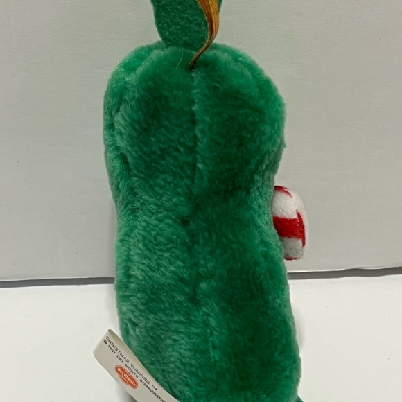 Vintage Yumkins Pea Pod Plush Ornament Del Monte Vegetables 1991 - Picture 2 of 7